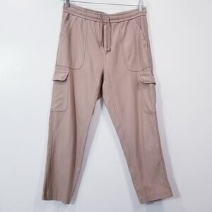 Athleta Farallon Cargo Crop Pants Cotton blend